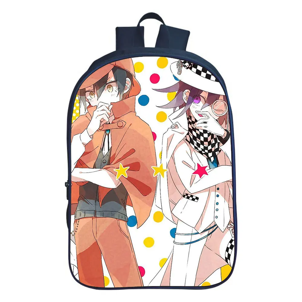 

Anime Danganronpa Backpack Monokuma School Bag Bear Pattern Student Teenagers School Bag Men Travel Knapsack Women Bag Mochilas