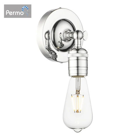 Винтажный промышленный металлический настенный светильник Permo, регулируемый на 180 градусов настенный светильник