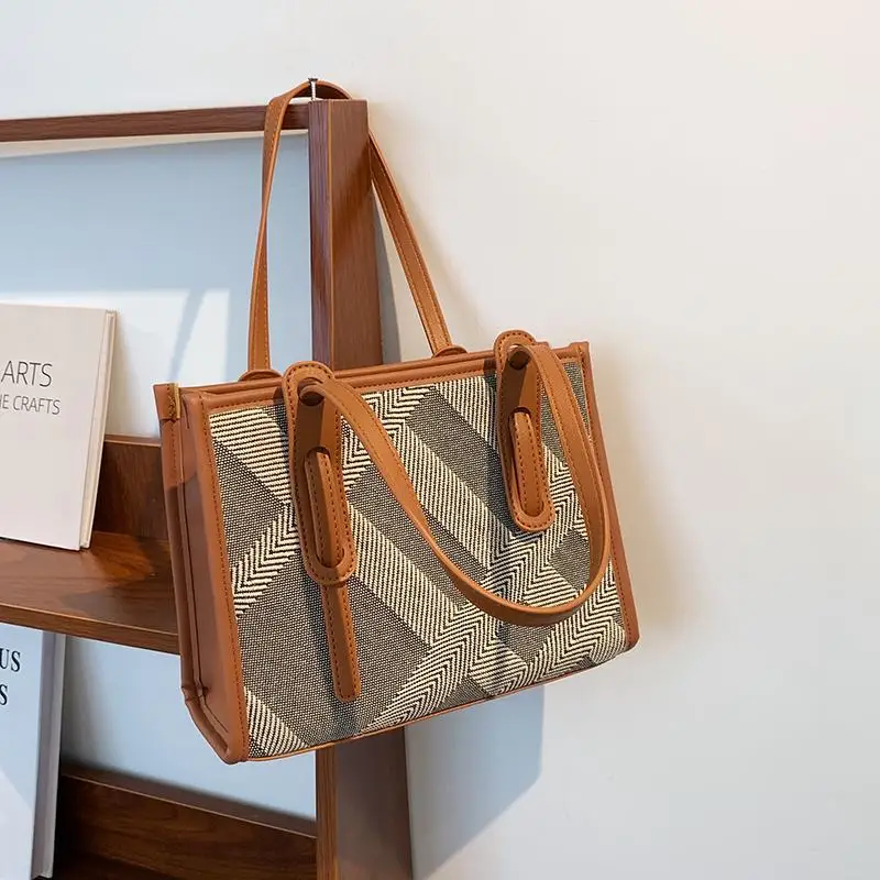 

Zebra Pattern Shoulder Bags High Quality Leather Women Bags Fashion Large Capacity Handbag Luxury Designer Tote Bag