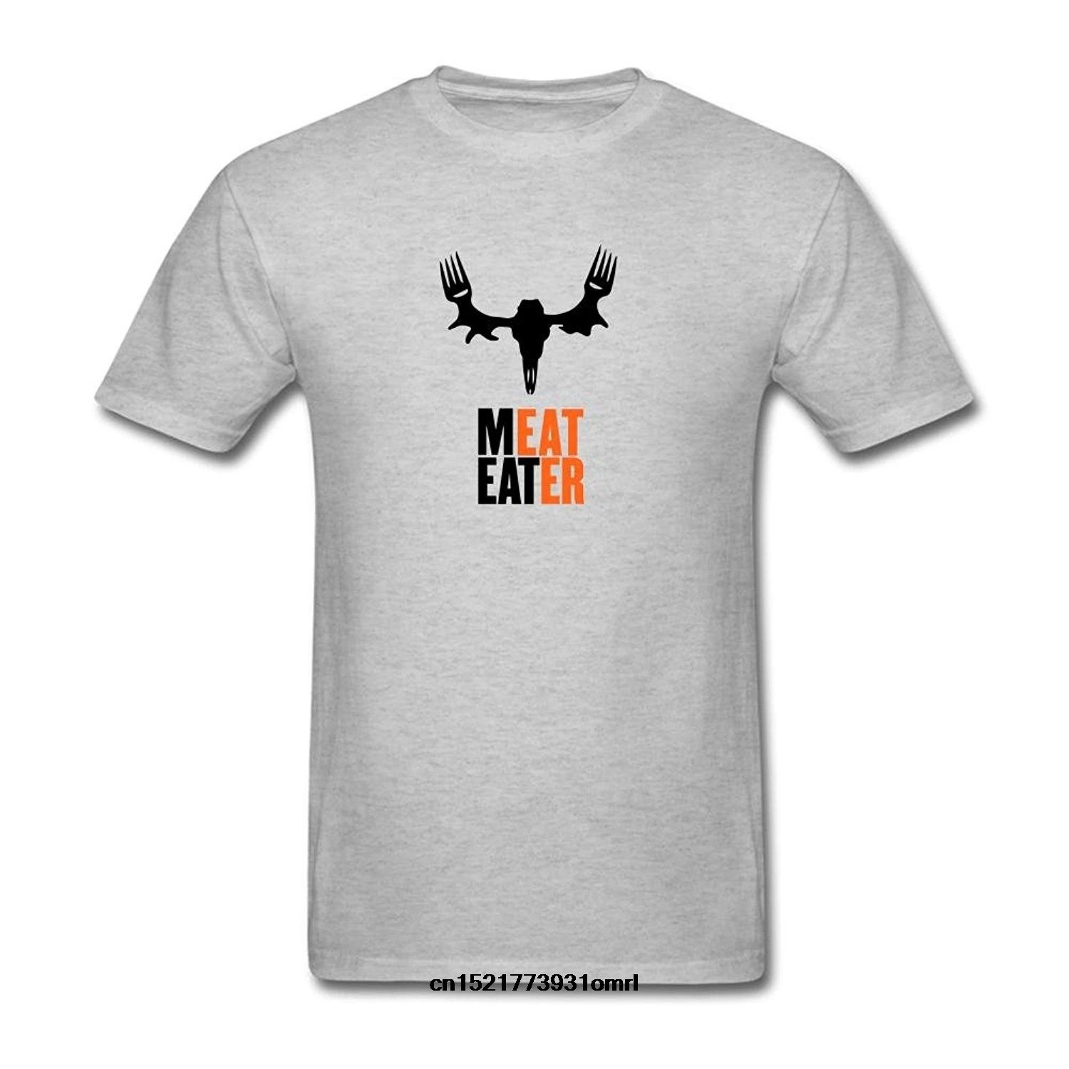 Мужская футболка Toppro Meat Eater с логотипом S ColorName, забавная футбол...