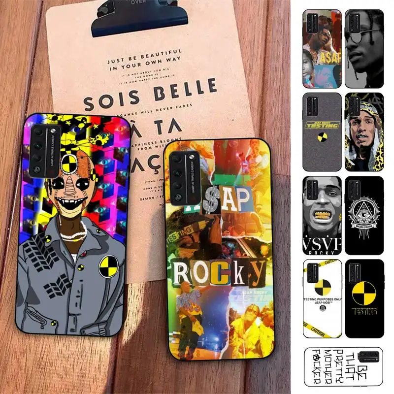 

TOPLBPCS ASAP Mob Asap Rocky Rapper TESTING Phone Case for Huawei Honor 10 i 8X C 5A 20 9 10 30 lite pro Voew 10 20 V30