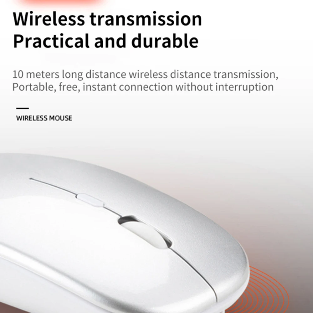 Rechargeable Wireless Mouse 2.4G Silent mouse with USB Receive | Компьютеры и офис