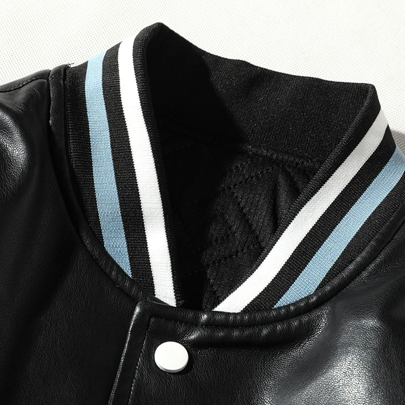 

FOJAGANTO Men PU Leather Jacket Autumn Winter Motorcycle Biker Coat Mens Clothing Warm Casual Leather Jackets Male Bomber Jacket