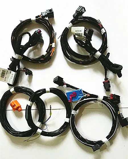 Для Golf 7 MK7.5 однокнопочный запуск двигателя БЕСКЛЮЧЕВОЙ вход Kessy дверная ручка