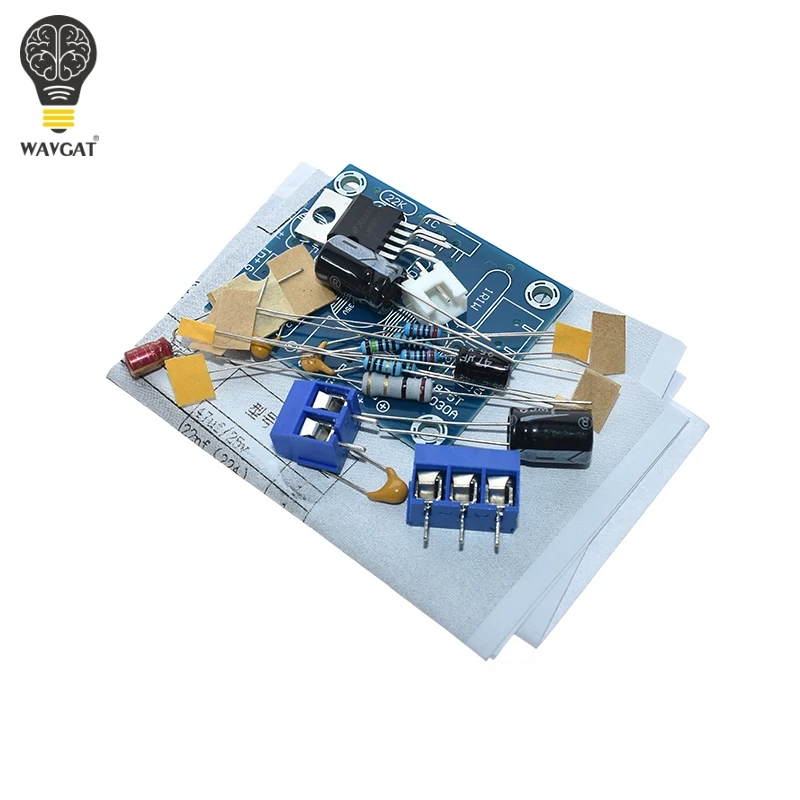 LM1875T моно бум уровень мощности 30 Вт усилитель динамика PCB производство DIY kit