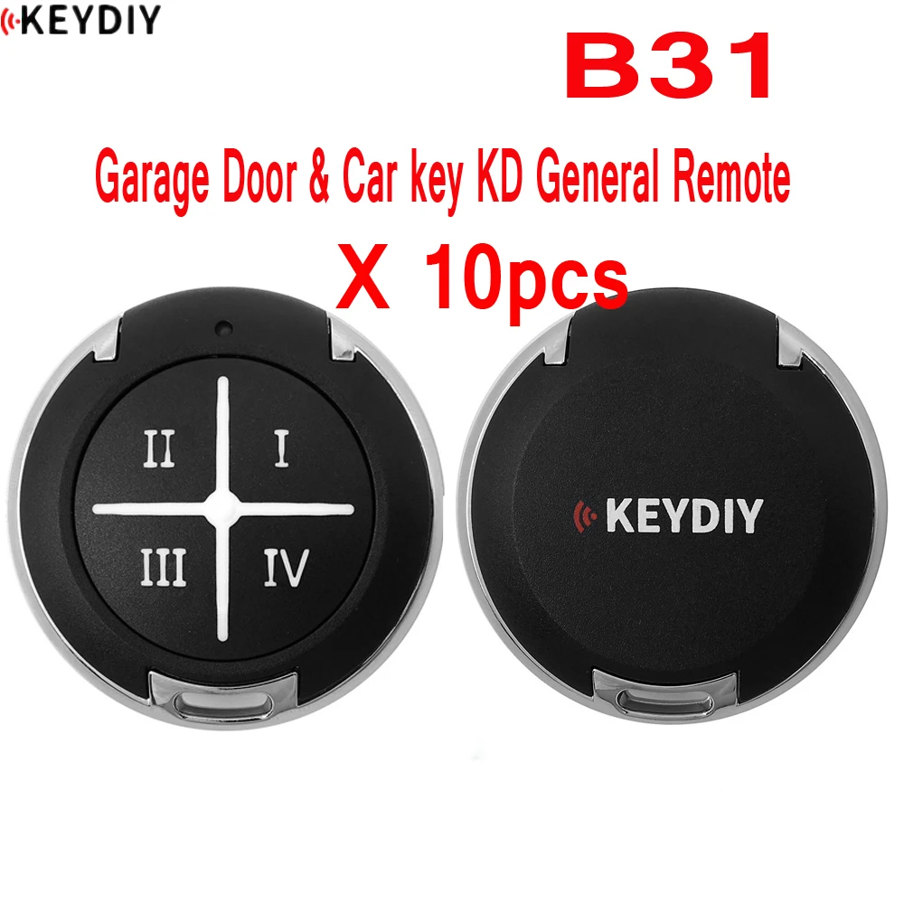 Пульт дистанционного управления для гаражных дверей KD 10шт./лот KEYDIY B31 KD900 URG200 Remote