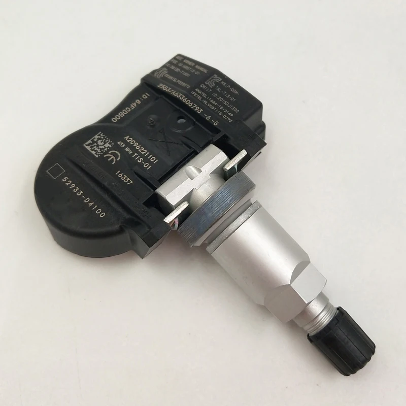 4х новый датчик давления в шинах 52933 D4100 F2000 TPMS для 2018 2022 Hyundai Elantra I30 Fastback Kia Optima