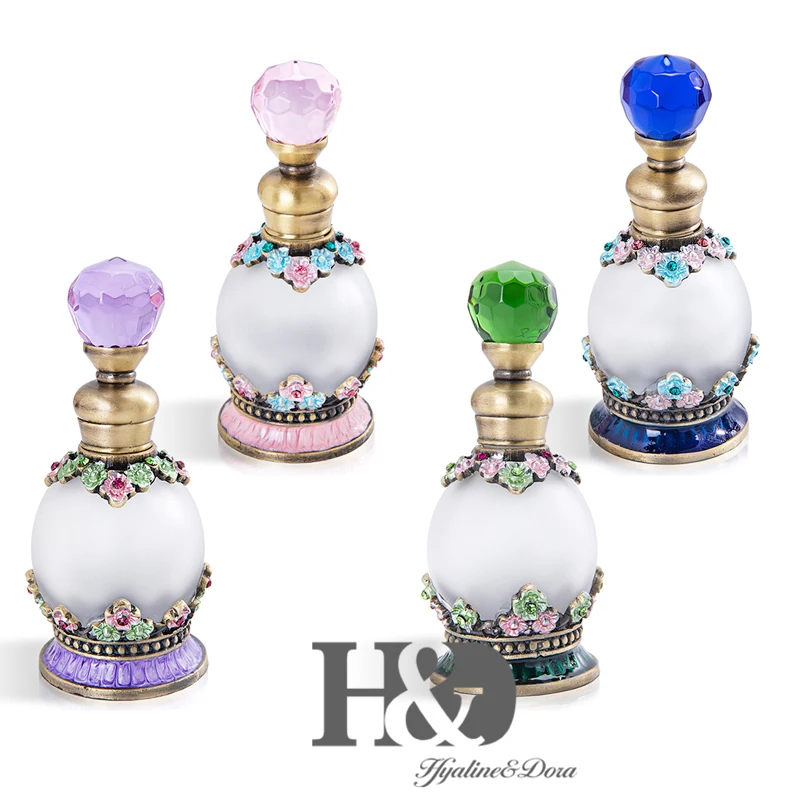 Пустой стеклянный контейнер H & D 4 цвета 5 мл|Многоразовые бутылки| |