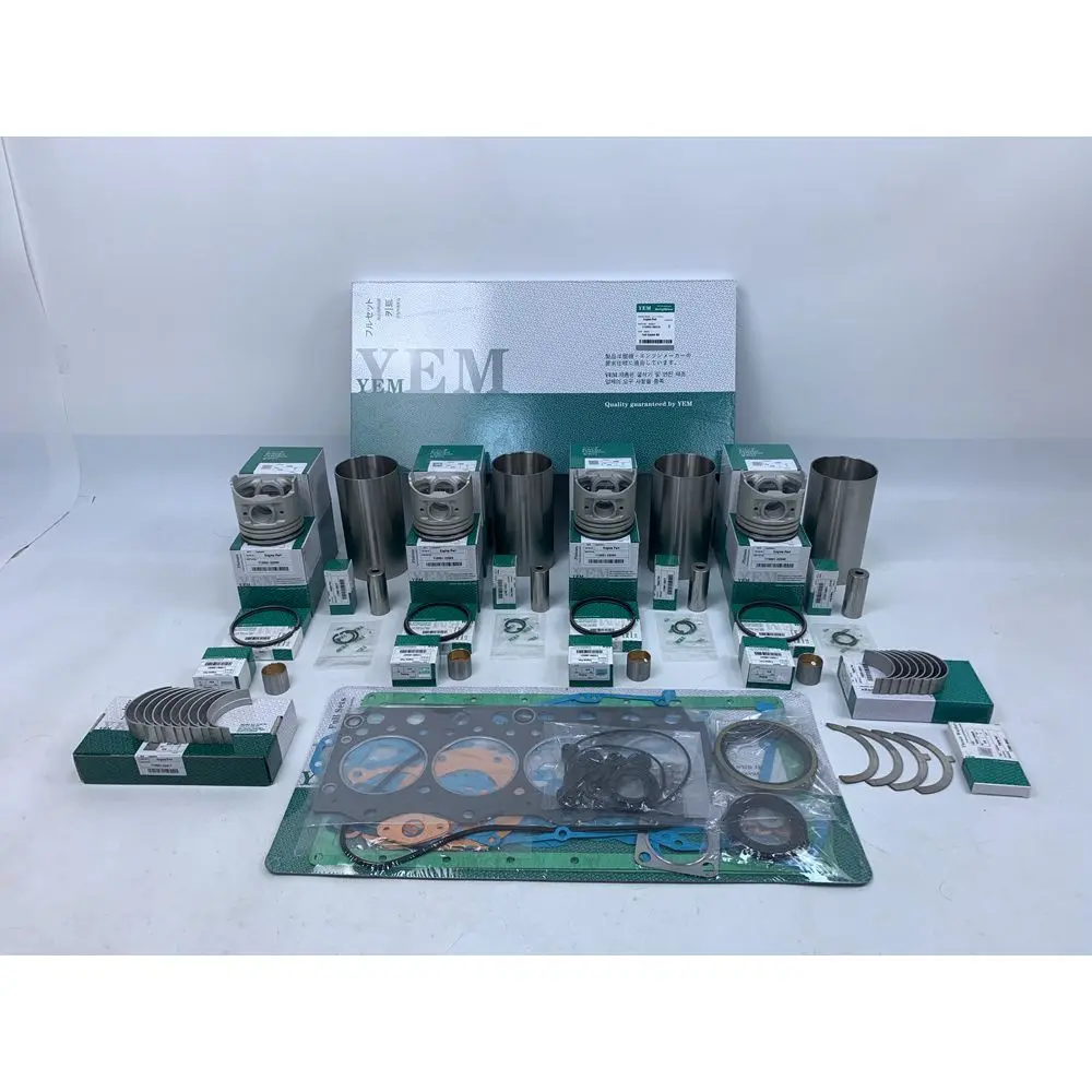 Новая часть двигателя Aftermaket 4TNV98 Overhual Kit с поршневыми кольцами полный комплект