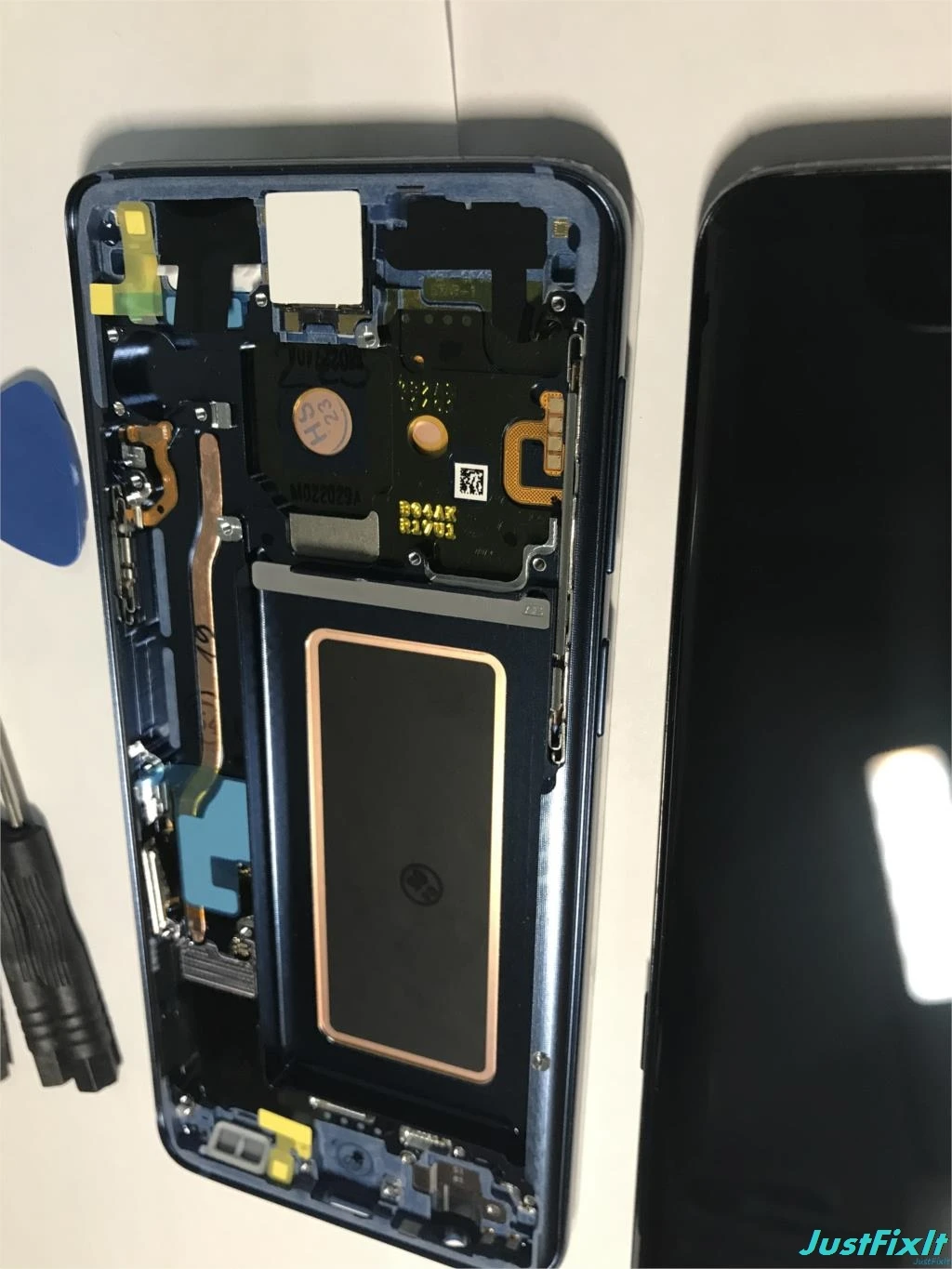 Для samsung Galaxy S9 G960 G960F дефект сжигаемый в тени ЖК-дисплей с сенсорным экраном дигитайзер Super AMOLED