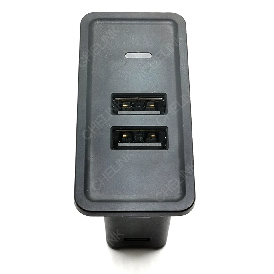 Chelink 12 В Dual USB Автомобильное зарядное устройство QC3.0 адаптер для seat leon ibiza vw golf passat jetta passat Beetle, SHARAN