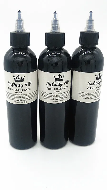 

Wholesale Tattoo ink large bottle tattoo color professional professional tattoo black material color 249ML beauty tools equipm