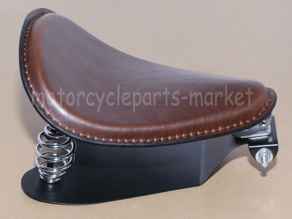 Коричневые мотоциклетные Solo место для крепления на руке пружинное сидение седло