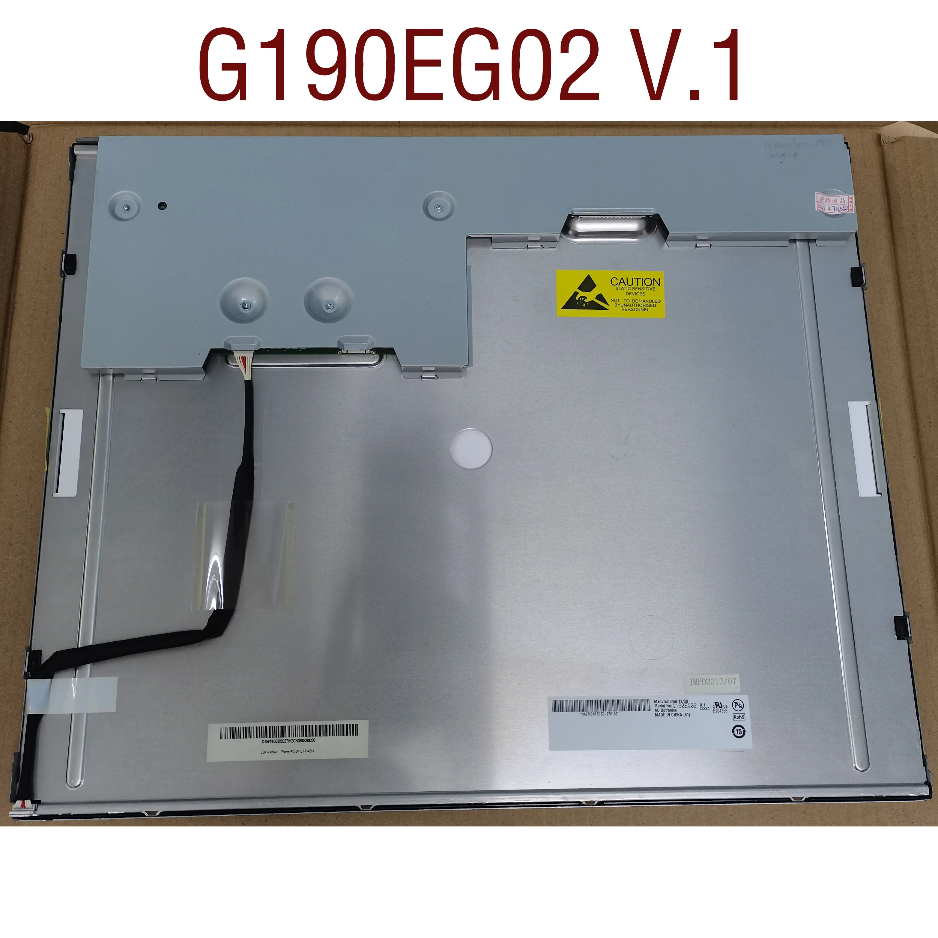 

Original 180 days warranty G190EG02 V.1 G190EG01 V.3 G190EG01 V.1 G190EG01 V.0