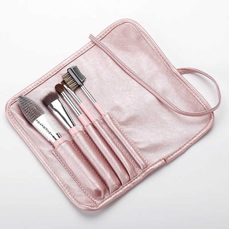 MITOOLS новинка 2019 5 шт. розовый набор кистей для макияжа твердая деревянная ручка