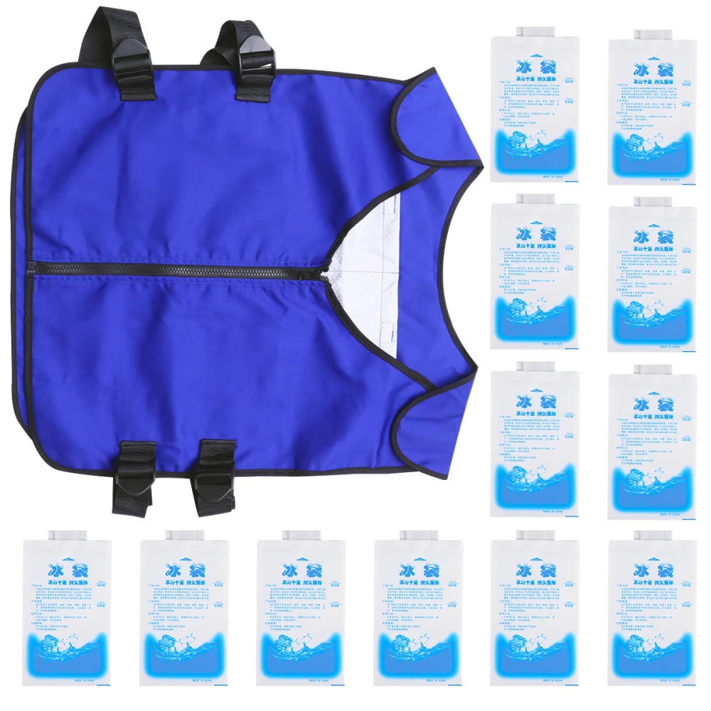 

Practical Ice Cooling Vests Cooling Clothing Cooling Vest for Outdoor Works