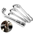 678910111213 мм Перфорированный угловой торцевой ключ, гаечный ключ типа L, наружный шестигранный рукав, угловой ключ с двойной головкой