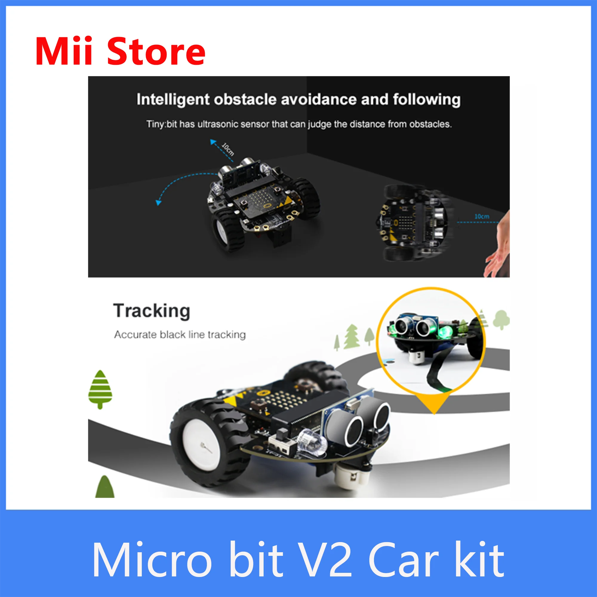 Yahboom Car kit Cost-effective Maker Educational BBC Micro:bit V2 Stem Coding Robot For Learning Programming | Компьютеры и офис