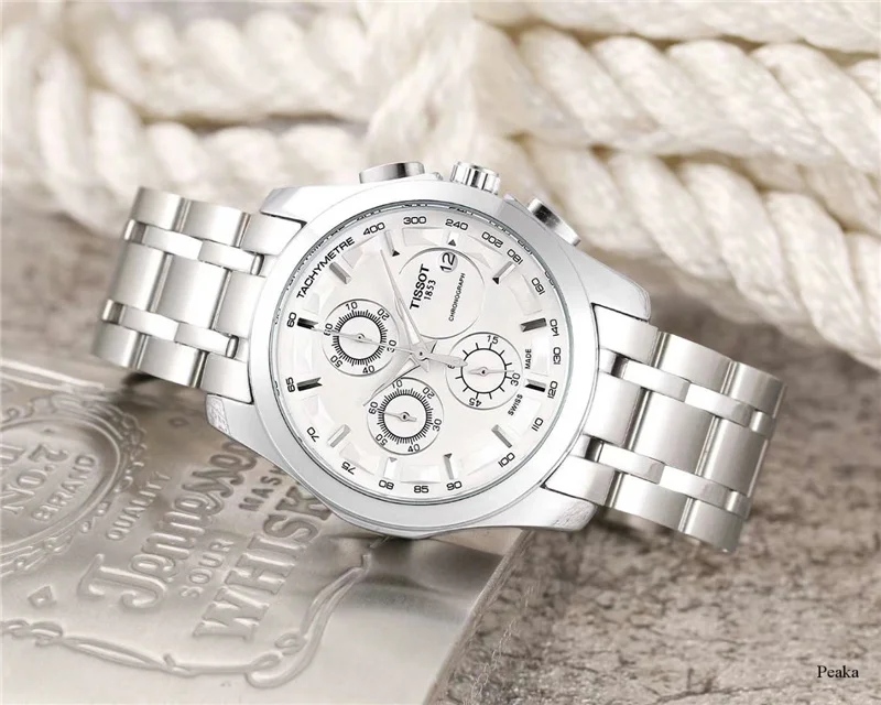 

luxury watch mens watch quartz movement stainless steel strap groomsmen gifts men watches