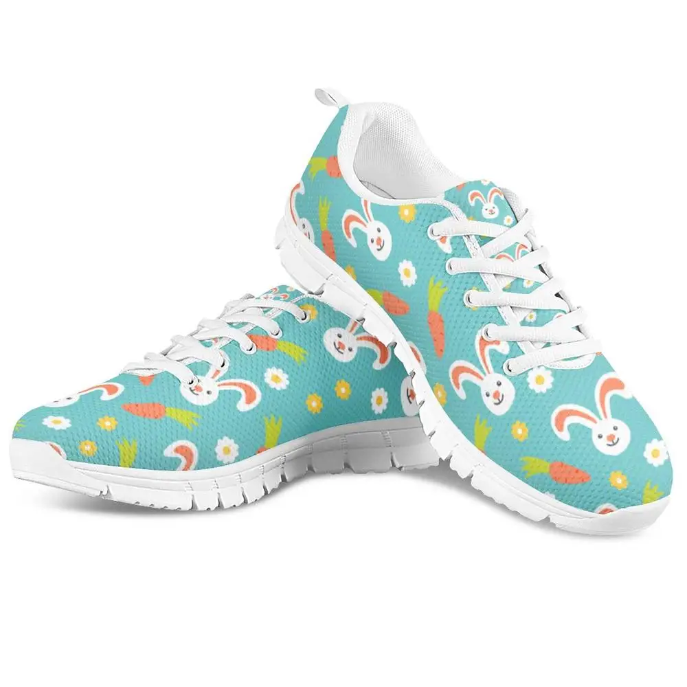 ELVISWORDS/женские модные кроссовки с милыми кроликами и собаками для бега дышащая