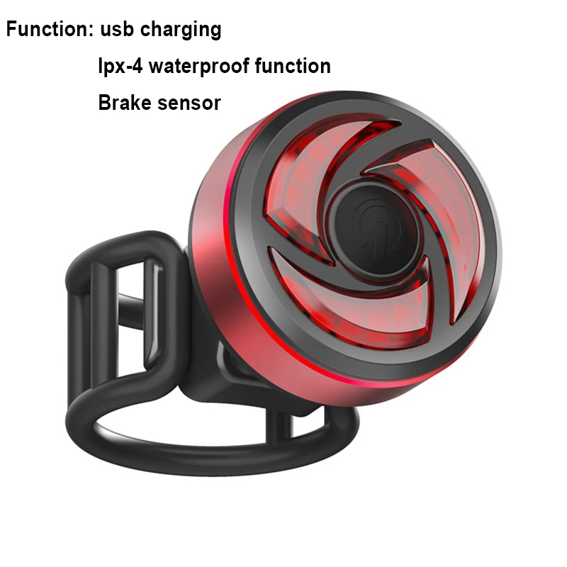USB Charge Led Bike Light Multi Lighting Modes Bicycle Flash Tail Rear Lights for Mountains Seatpost light | Спорт и развлечения