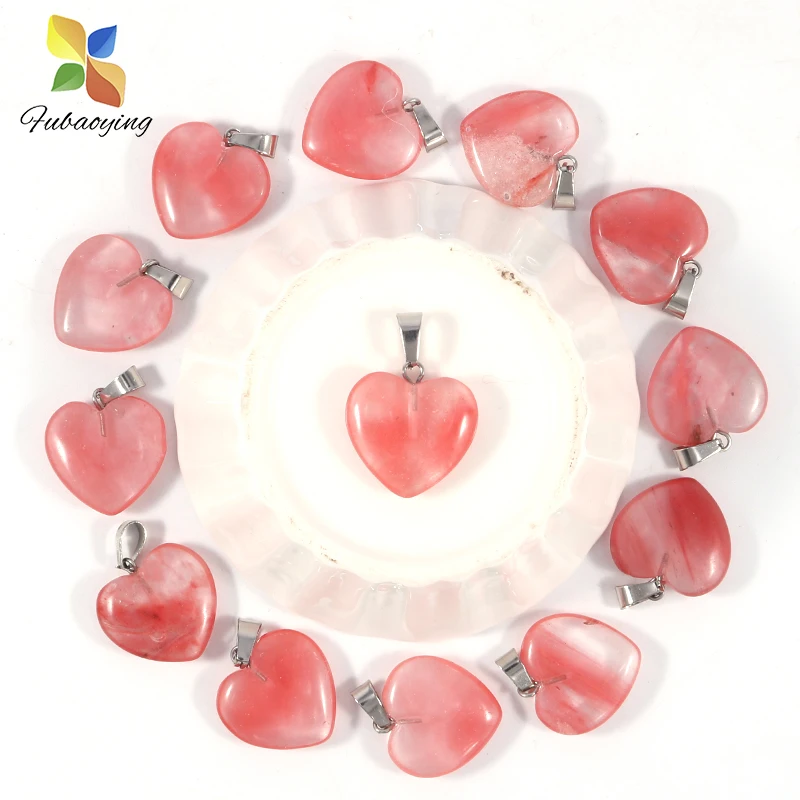 30 шт. подвески из натурального камня 20 мм аксессуары для рукоделия ожерелье