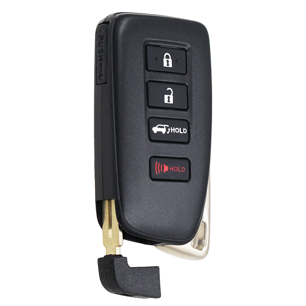 4 Button Full Intelligent Remote Key (SUV) Board 2110 FSK 315MHz 8A Chip TOY12 for Lexus NX200 (Matte Surface) FCC ID: HYQ14FBA |