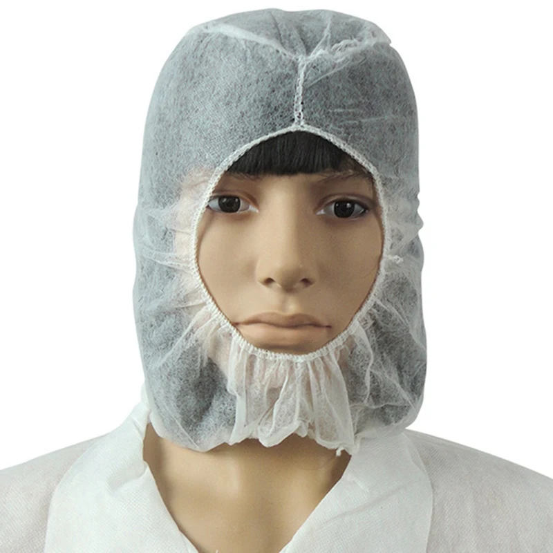 10 шт. Одноразовая крышка s изоляционная Крышка для волос Нетканая Защитная шапка