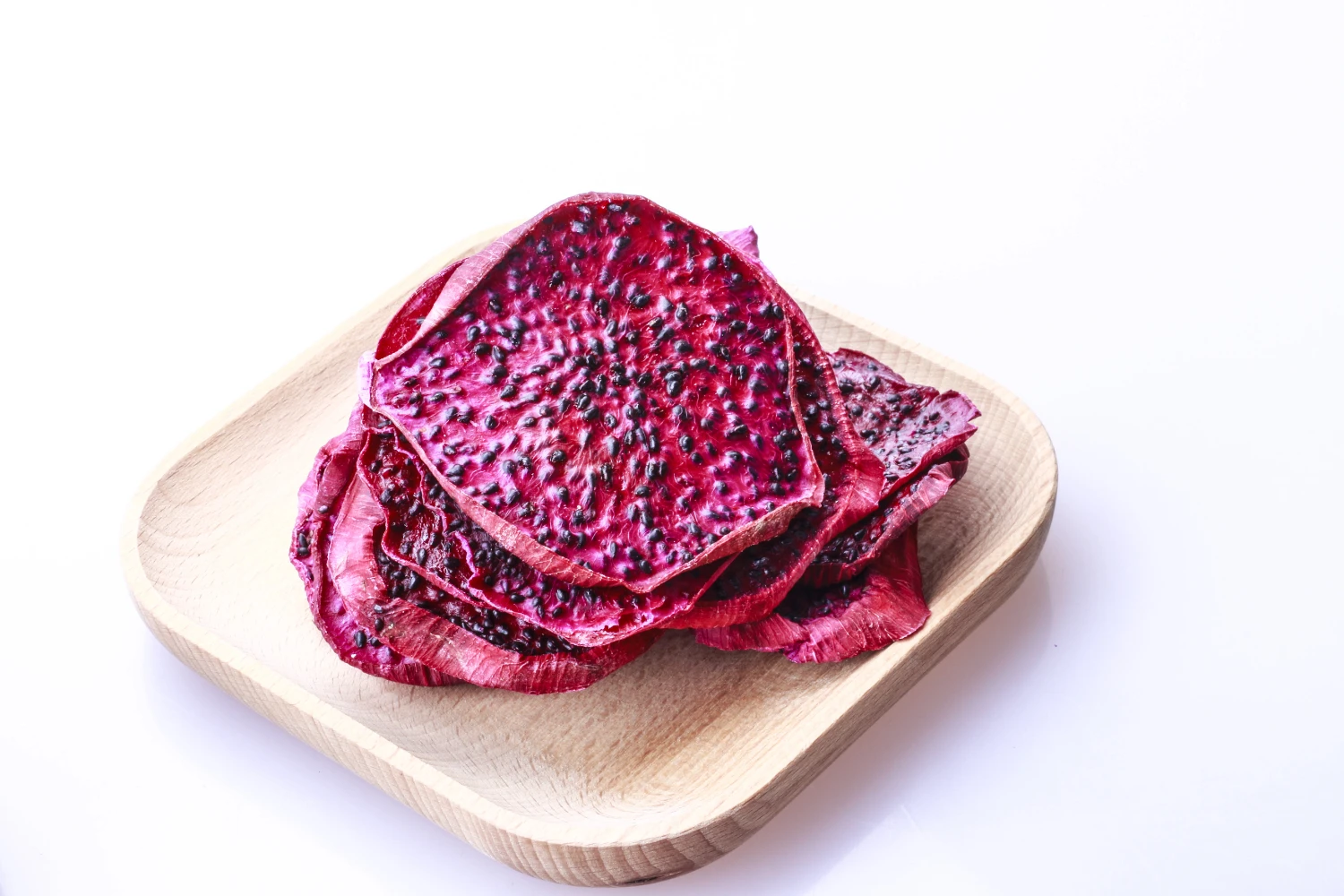 Натуральный сухой розовый кусочек питаи красный дракон фрукты коктейли супереда
