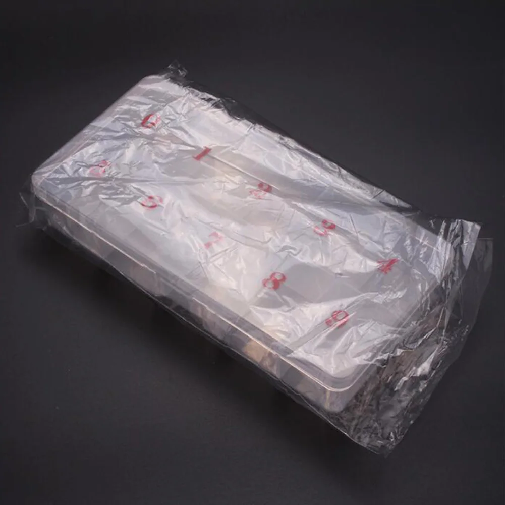 Контейнер для хранения накладных ногтей 10 ячеек| |