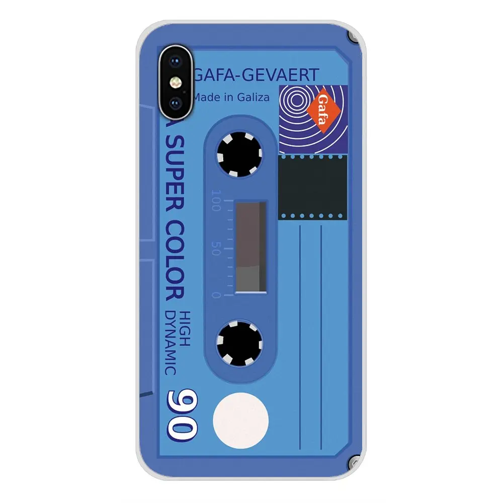 Transparent TPU Shell Covers For Huawei Honor 4C 5C 6X 7 7A 7C 8 9 10 8C 8S 8X 9X 10I 20 Lite Pro Vintage Magnetic Tape Cassette | Мобильные