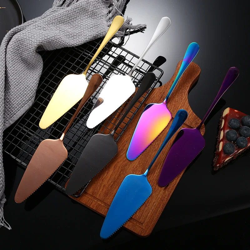 Нож-лопатка для золотого торта ножи-разделители пиццы сыра ножи выпечки