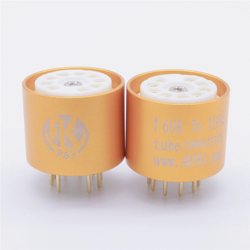 

6U8 6GH8 ECF82 To 7199 Vacuum Tube Amplifier Convert Socket Adapter