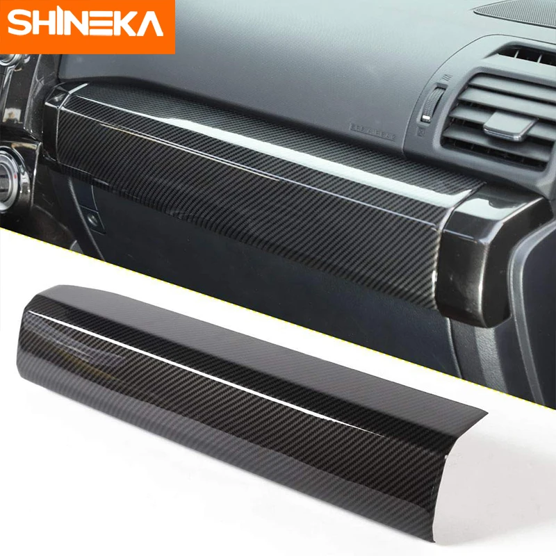 Внутренние молдинги SHINEKA для 4runner Co-Pilot отделка пассажира Toyota SUV 2010-2019 зернистость