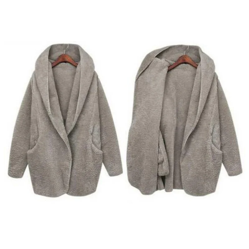 Женский диван осень зима мода Повседневный лаконичный однотонный плащ простой с