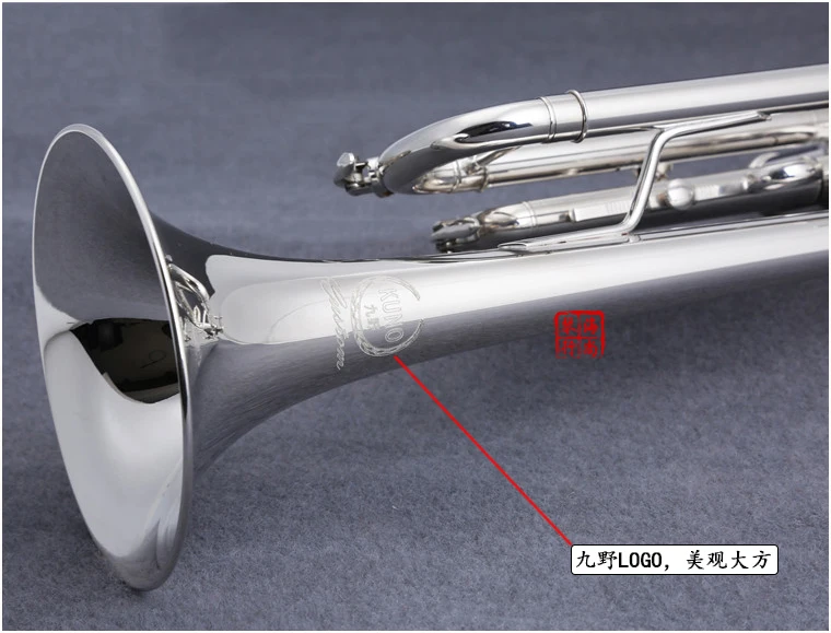 Японская маленькая труба-труба ручной работы с серебряным покрытием