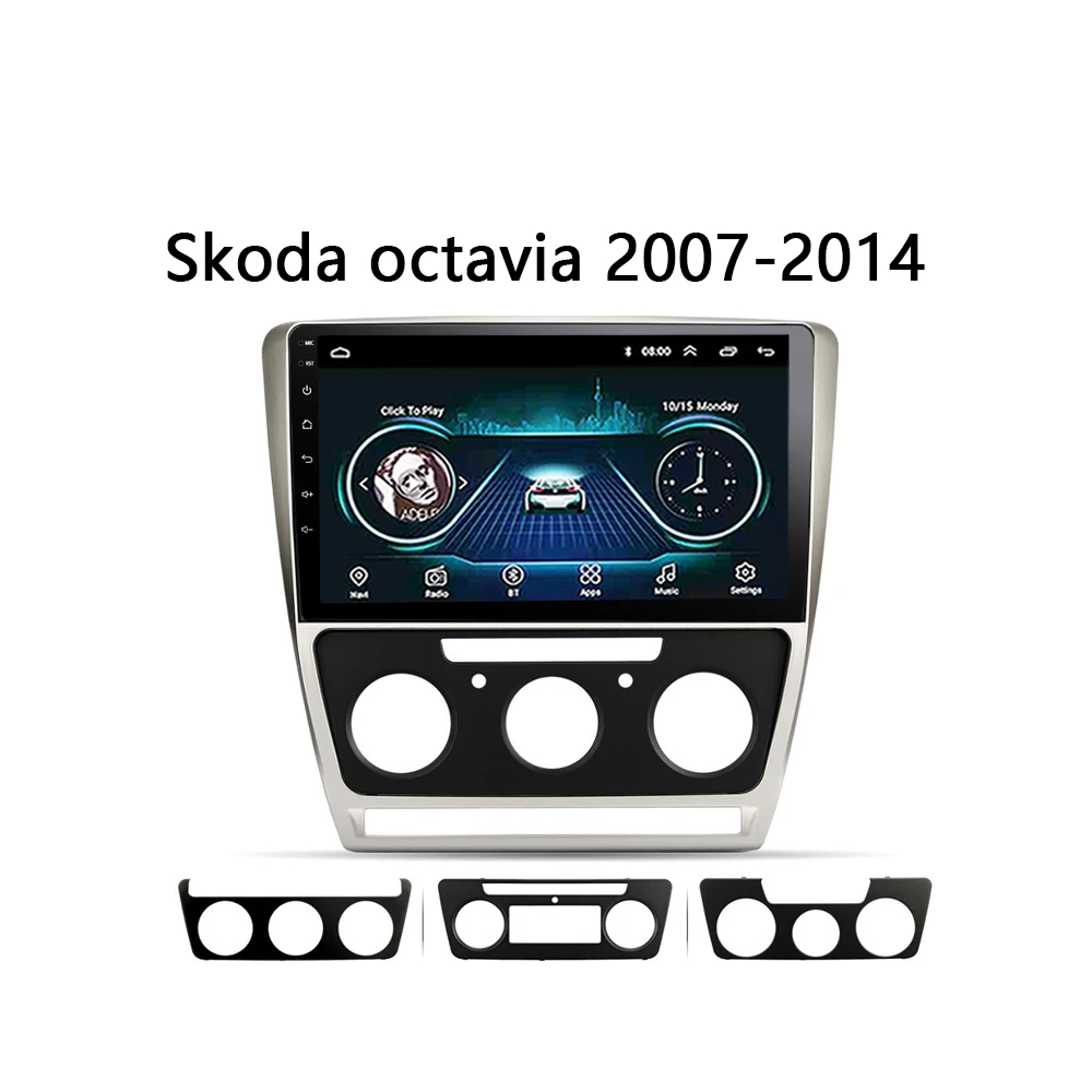 Автомобильная Мультимедийная система для Skoda octavia 2007 2014 головное радио аудио