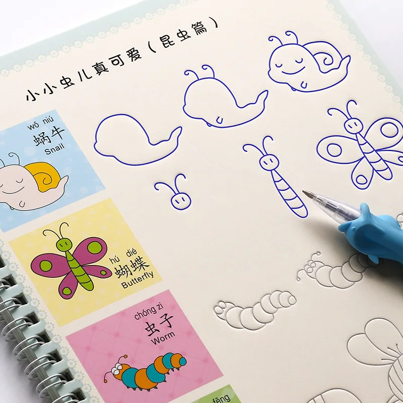 Новинка Лидер продаж супер милая книжка карандаш для рисования детская