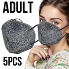 510152030 шт. рот взрослых фильтр респиратора с дышащие маски Модные Eastertide печатных уход за кожей лица маска Mascarilla 10 день доставки