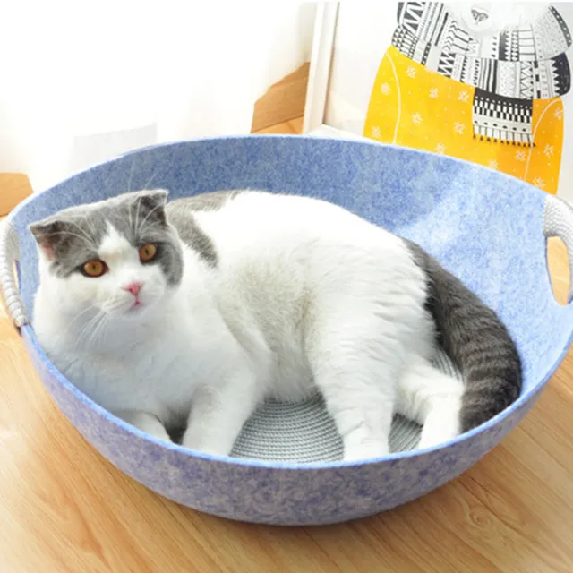 Cat Sleeping House Cat Basket Nest Spring Summer Breathable Pet Mat for Cat Sleep Nest Pet Little Dog Bed for Sleeping Nest