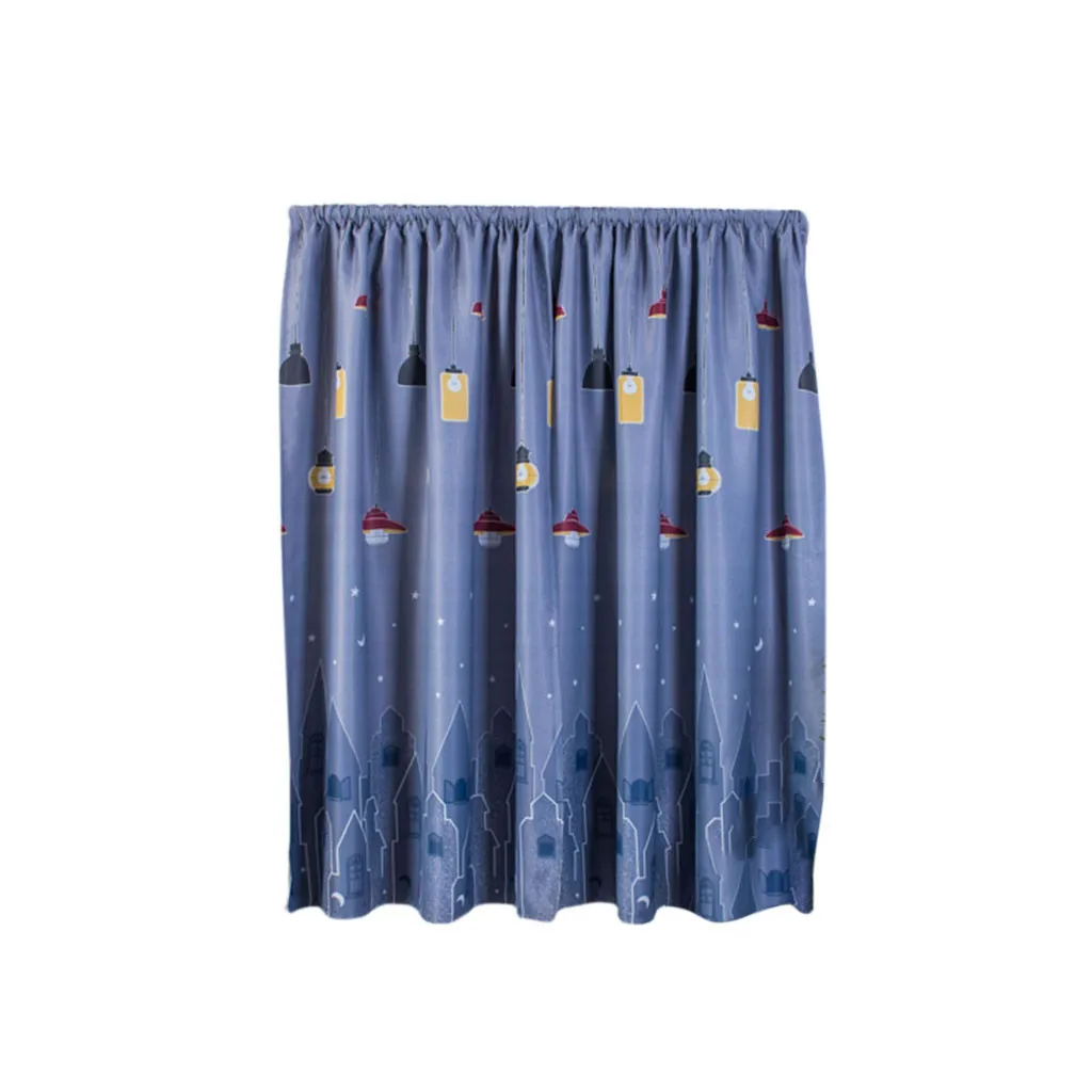 Lights Pattern Shading Short Curtain Valance 2 Panel Fabric Heavyweight Window Polyester X Windows | Дом и сад