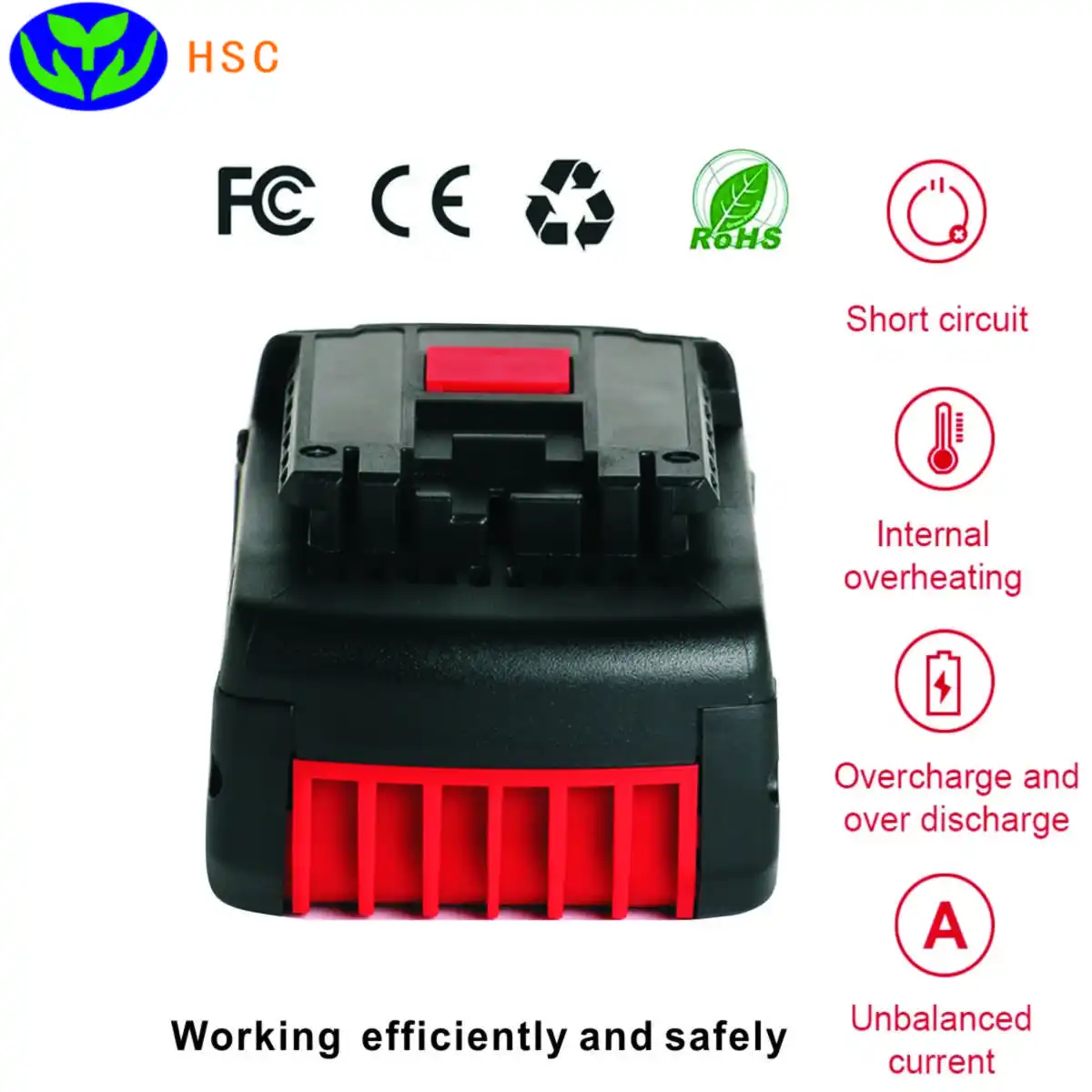 5.0Ah портативный Батарея BOS18B Li ion аккумулятор 18 в Замена для BOSCH 18V 2607336092 BAT618 BAT609G