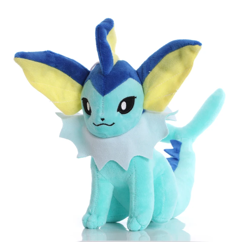 1 шт. 23 см Животные Vaporeon плюшевые игрушки кукла Подвеска Мягкие для детей подарок