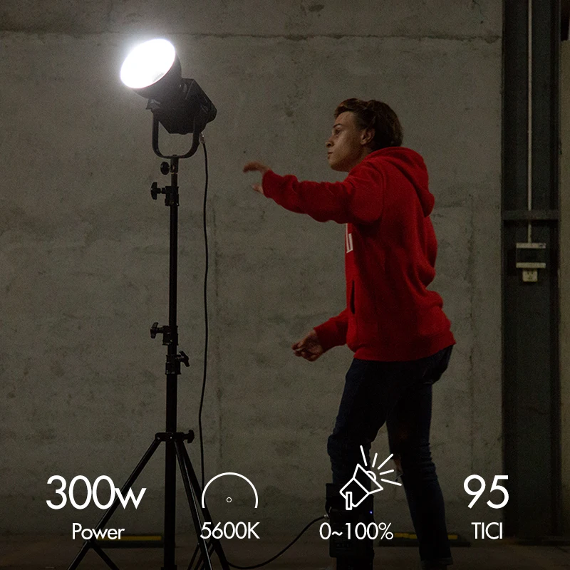 Уличный светодиодный монокристаллический светильник Nanlite Nanguang Forza 300W 5600K для