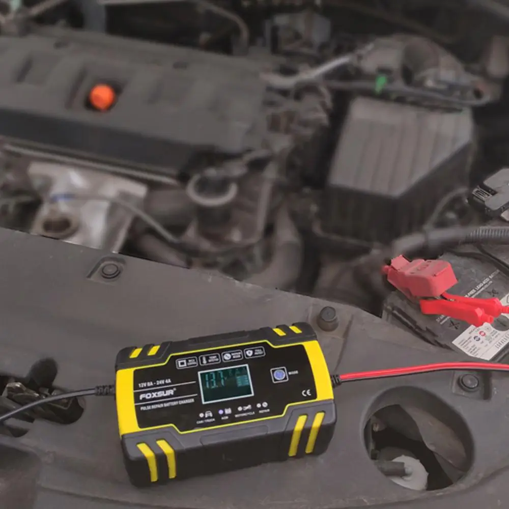 8A полный автоматическое зарядное устройство для автомобильного аккумулятора