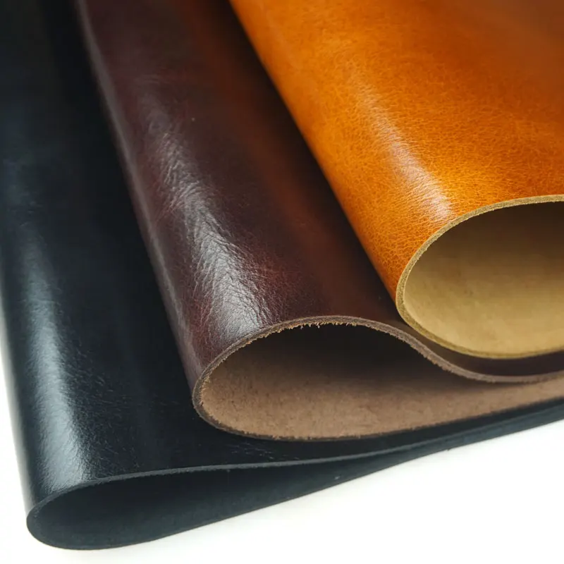 

Natural Cowhide Leather 2mm Thick First Layer Material DIY Hand Genuine Leather Craft Hobby Sewing for Belt Wallet Bag Shoes