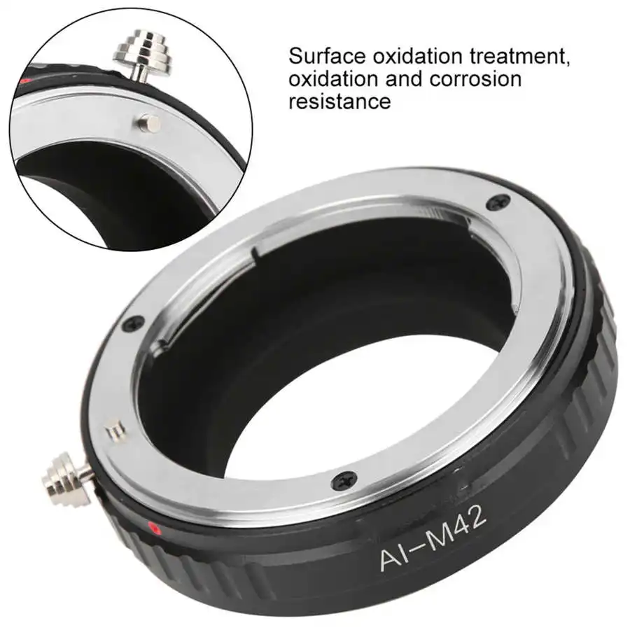 

macro lens Aluminium Alloy Adapter for AI Mount Lens to fit for M42 Mount Camera Body lens adapter camera len