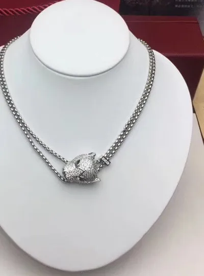 Популярные Брендовые вечерние ювелирные изделия фианит подвеска с пантерой