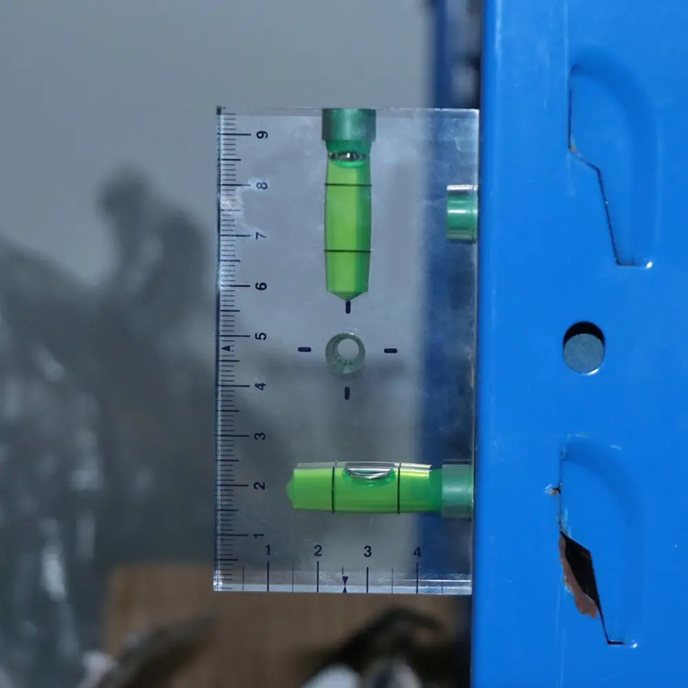 High Precision Transparent Two Direction Magnetic Level Bubble Mini Spirit | Инструменты