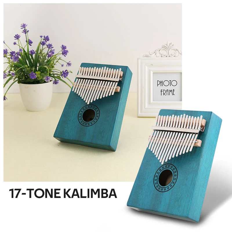 Kalimba 17 клавиш красное дерево большой палец пианино Mbira музыкальный автомат